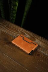 BİDERİ OLYMPOS HAKİKİ DERİ MAGSAFE MEKANİZMALI KARTLIK TABA