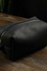 BİDERİ PERGE HAKİKİ DERİ EL ÇANTASI ANTRASİT