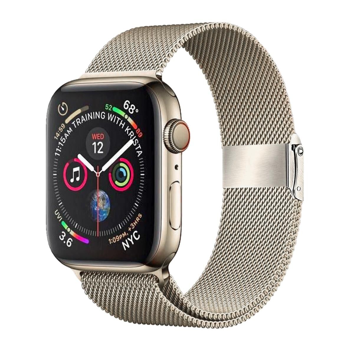 E2M APPLE WATCH 42-44-45-46-49MM KRD-31 METAL YILDIZ IŞIĞI KORDON
