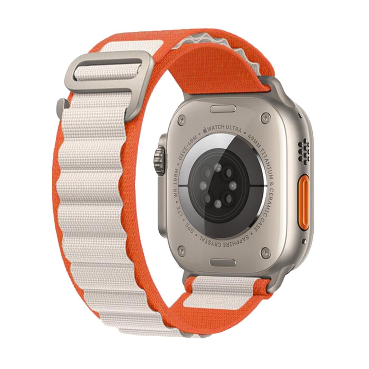 E2M APPLE WATCH 42-44-45-46-49MM KRD-26 ALPINE ÇİFT RENKLİ YILDIZ IŞIĞI KORDON