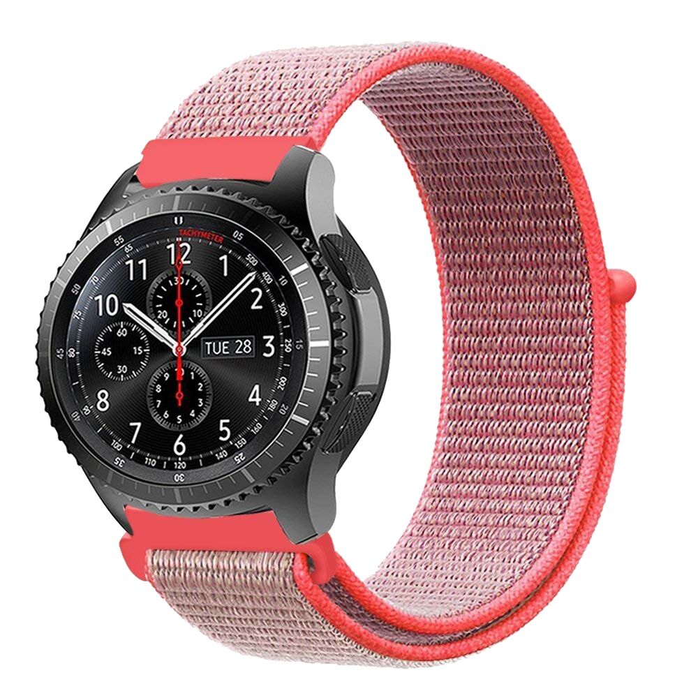 E2M Huawei Watch 22mm KRD-03 Hasır Pudra Kordon