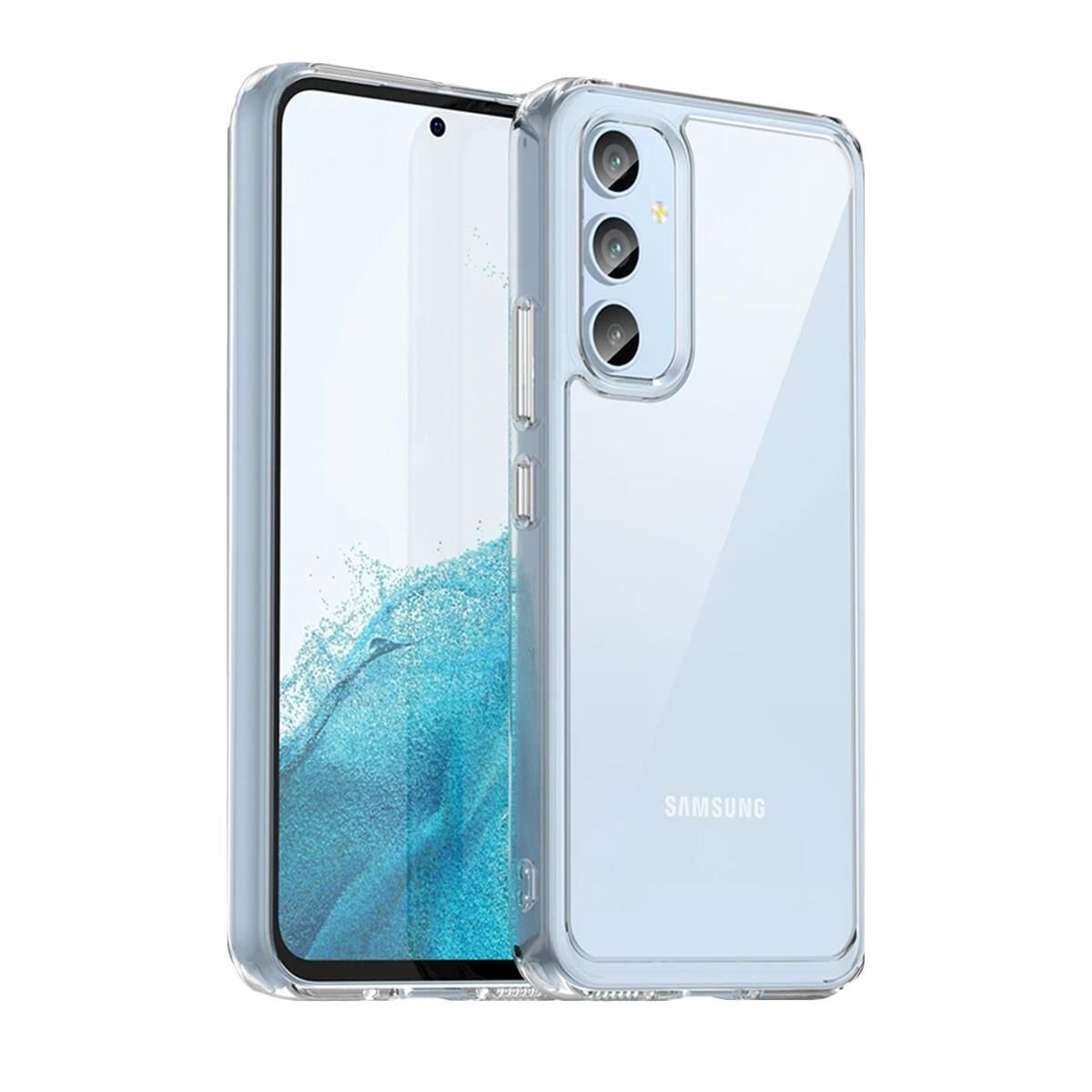 BİKAPAK ECO SİLİKON SAMSUNG A14 ŞEFFAF KAPAK