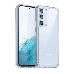 BİKAPAK ECO SİLİKON SAMSUNG A14 ŞEFFAF KAPAK