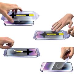 BİNANO DEFENDER IPHONE 13 PRO MAX/14 PLUS EASY APP EKRAN KORUYUCU