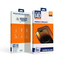 Bİ 2,5D PRIVACY SUPER GLASS IPHONE 16 PRO MAX EKRAN KORUYUCU
