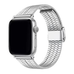 E2M APPLE WATCH 42-44-45-46-49MM KRD-29 METAL GÜMÜŞ KORDON