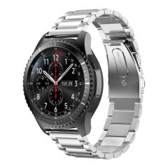 E2M Samsung Watch 22mm KRD-05 Klasik Metal Gümüş Kordon