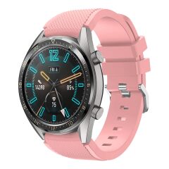 E2M SAMSUNG WATCH 20MM KRD-12 FRONTIER SİLİKON PEMBE KORDON