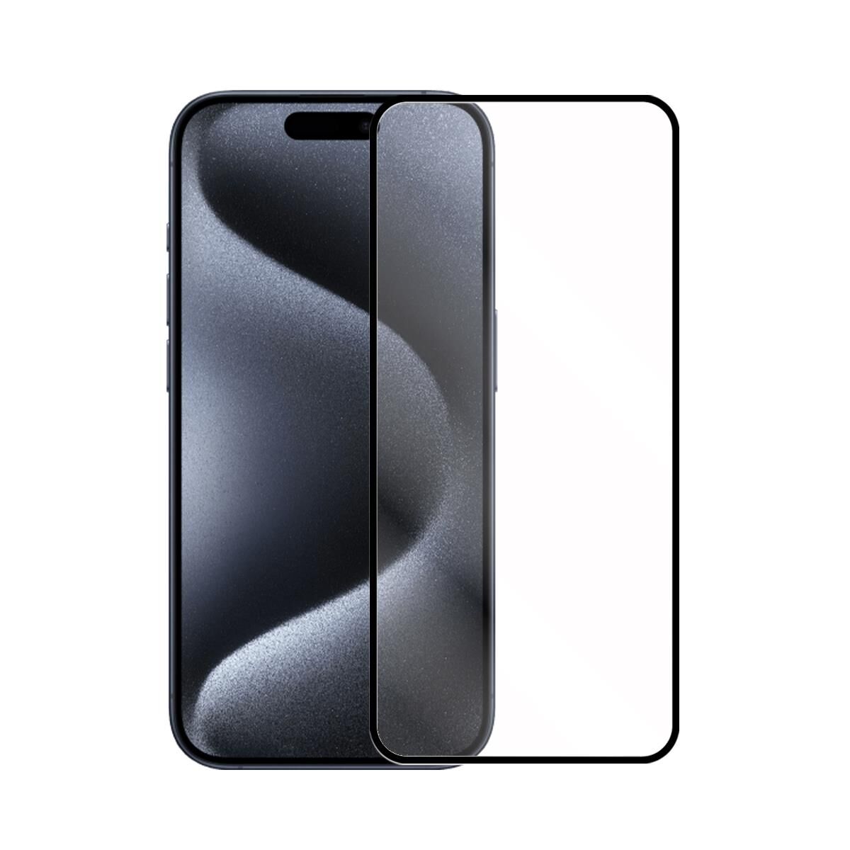 Bİ 2,5D SUPER GLASS IPHONE 15 PRO EKRAN KORUYUCU
