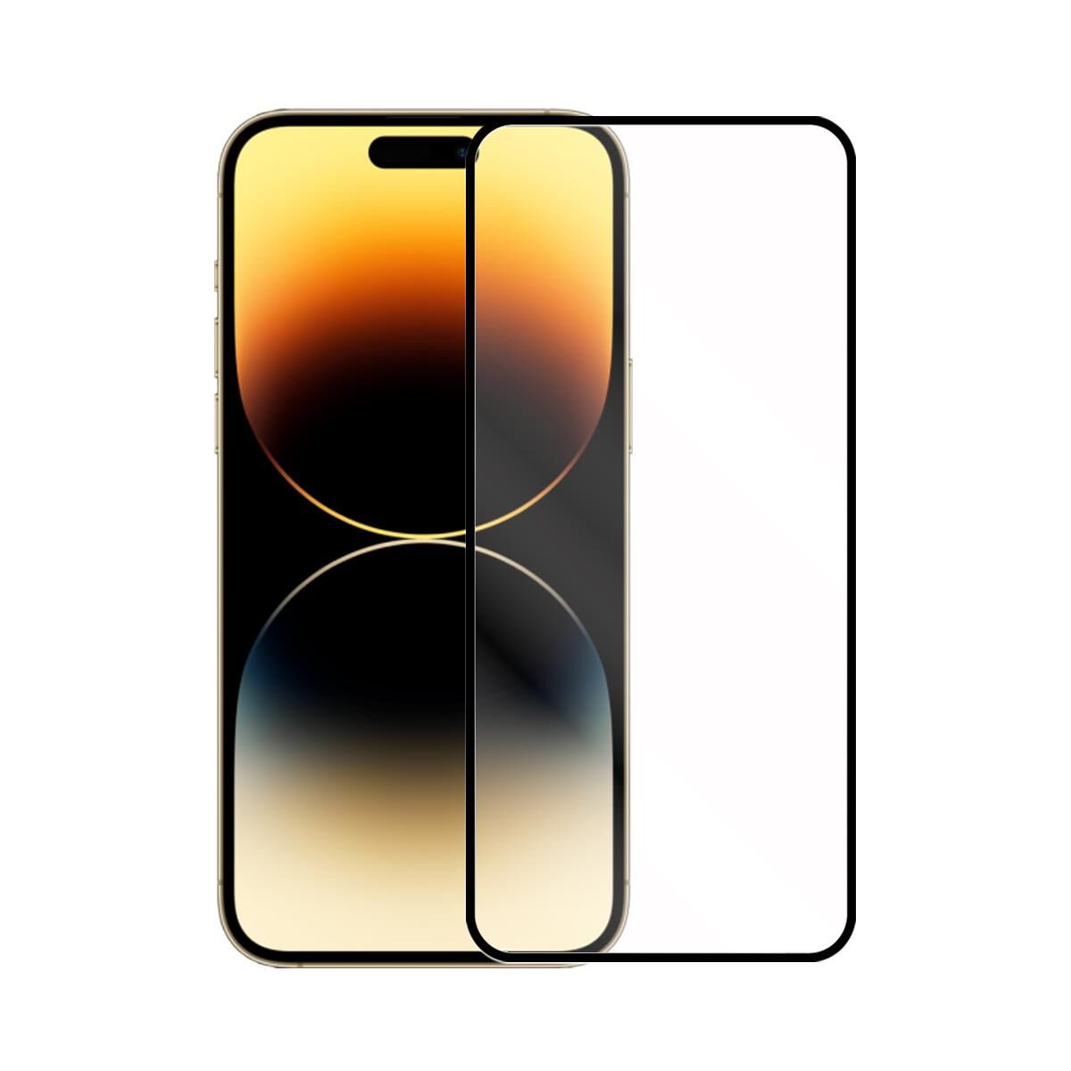 Bİ 2,5D SUPER GLASS IPHONE 14 PRO EKRAN KORUYUCU
