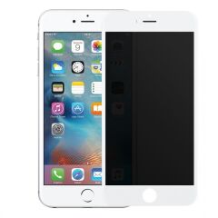 Bİ 2,5D PRIVACY SUPER GLASS IPHONE 7/8/SE BEYAZ EKRAN KORUYUCU