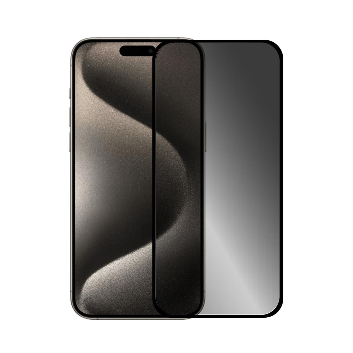 Bİ 2,5D PRIVACY SUPER GLASS IPHONE 15 PRO MAX EKRAN KORUYUCU