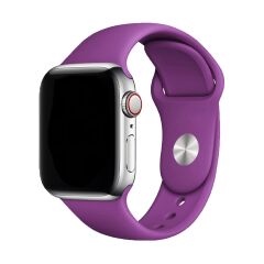 E2M CLASSIC SİLİKON APPLE WATCH KORDON 38-40-41MM MOR