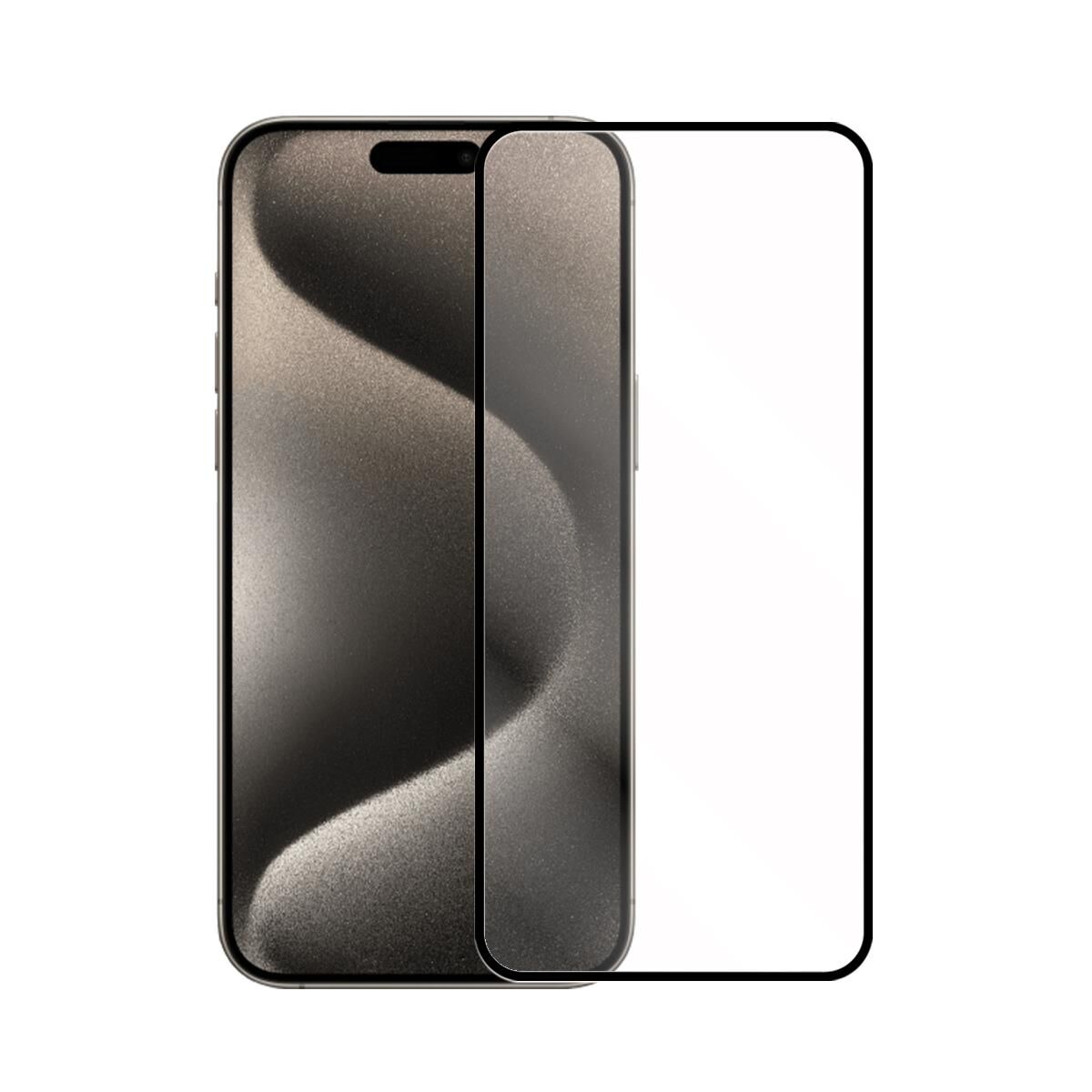 Bİ 2,5D SUPER GLASS IPHONE 15 PRO MAX EKRAN KORUYUCU