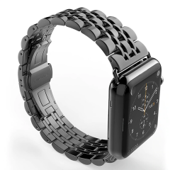 E2M APPLE WATCH 38-40-41MM KRD-07 METAL GÜMÜŞ KORDON