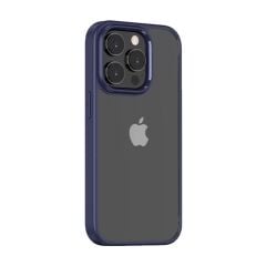 BİKAPAK ELIT CRYSTAL IPHONE 14 PRO MAVİ KAPAK
