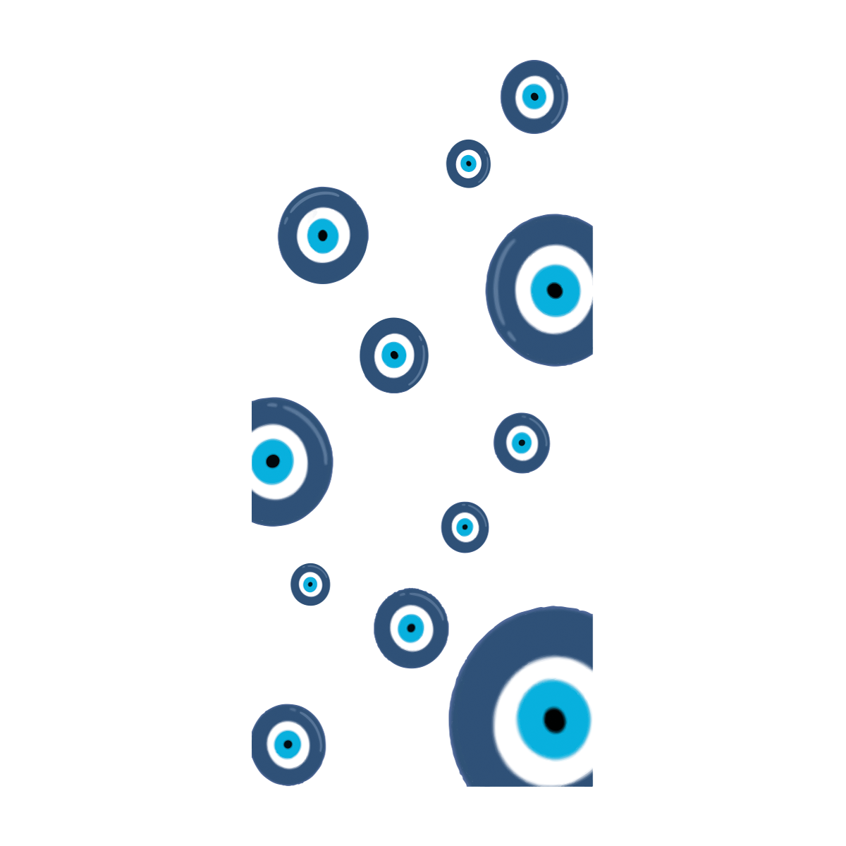 BİKAPAK Nazar Desenli Kapak