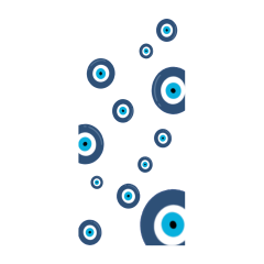 BİKAPAK Nazar Desenli Kapak