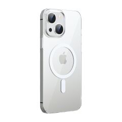 BİKAPAK MAGSLIM IPHONE 15 ŞEFFAF KAPAK