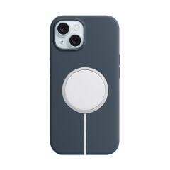 BİKAPAK MAGSENSE IPHONE 15 DARK BLUE KAPAK