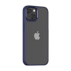 BİKAPAK ELIT CRYSTAL IPHONE 15 MAVİ KAPAK