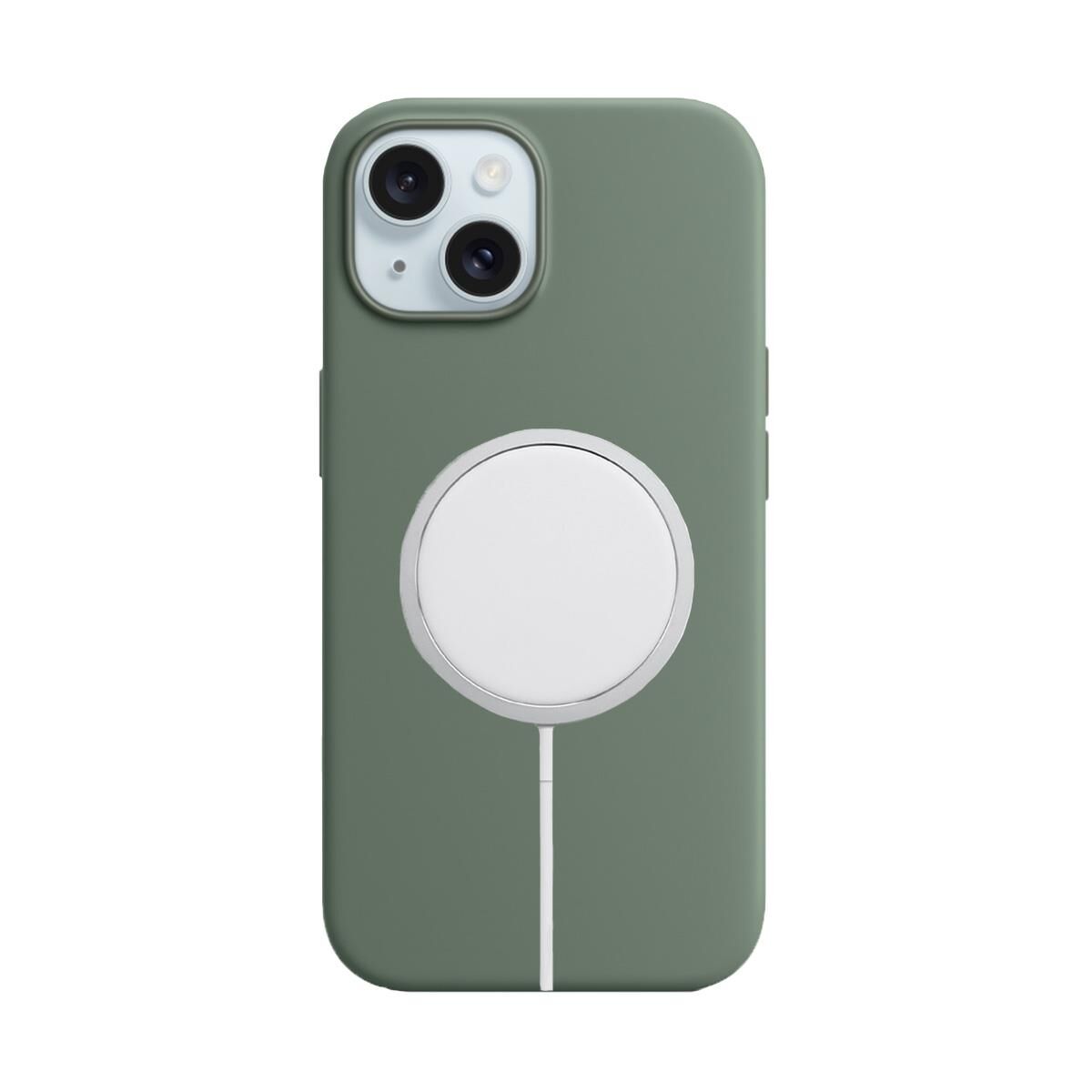 BİKAPAK MAGSENSE IPHONE 15 GREEN KAPAK