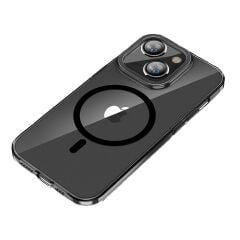 BİKAPAK MAGFIT IPHONE 15 SİYAH KAPAK