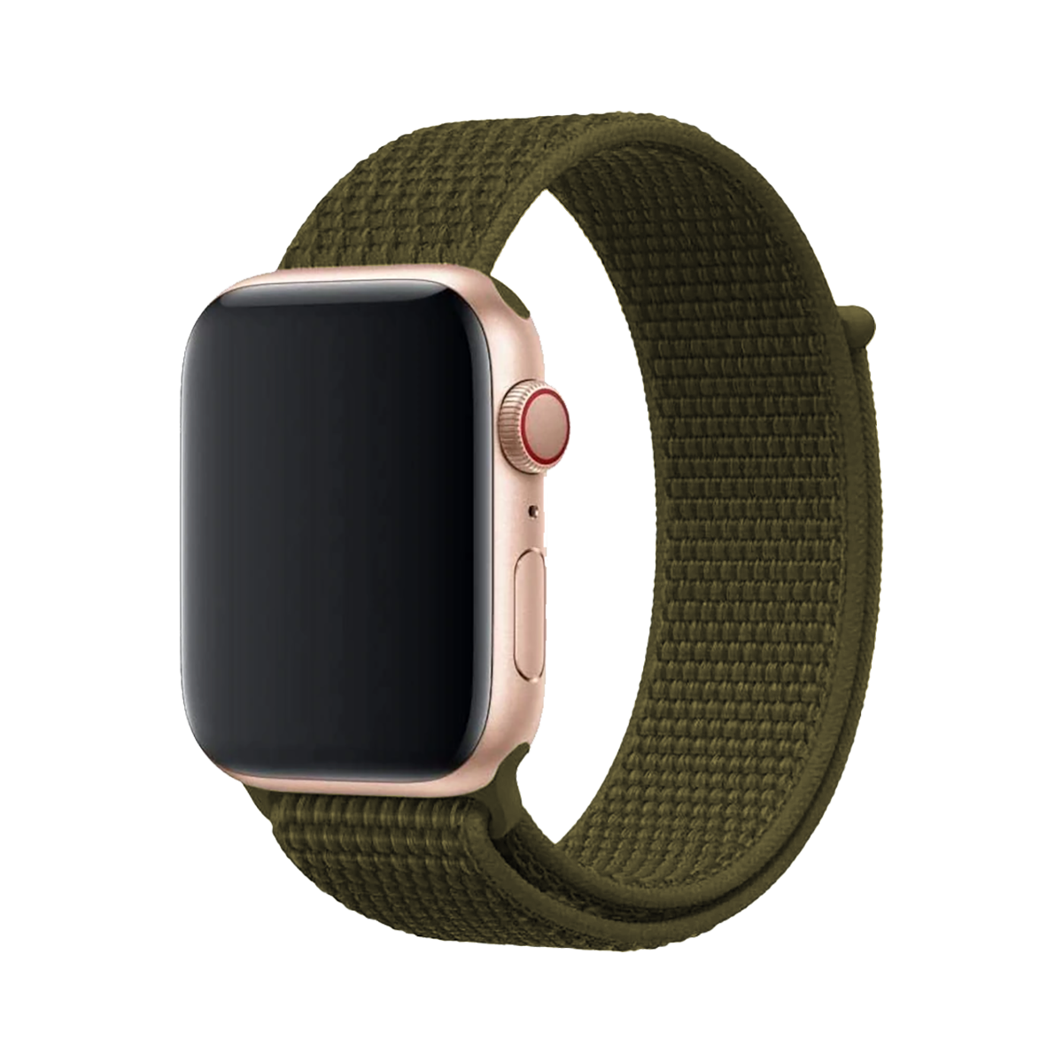 E2M APPLE WATCH 42-44-45-46-49MM KRD-03 HASIR HAKİ KORDON