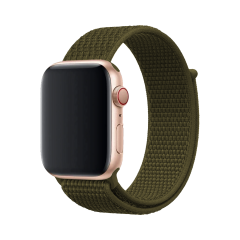 E2M APPLE WATCH 42-44-45-46-49MM KRD-03 HASIR HAKİ KORDON