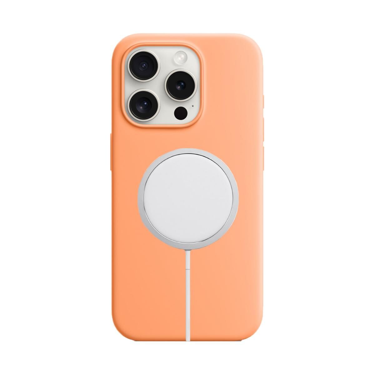 BİKAPAK MAGSENSE IPHONE 15 PRO MAX ORANGE KAPAK