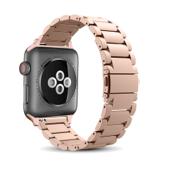 E2M APPLE WATCH 38-40-41MM KRD-05 KLASIK METAL ALTIN KORDON