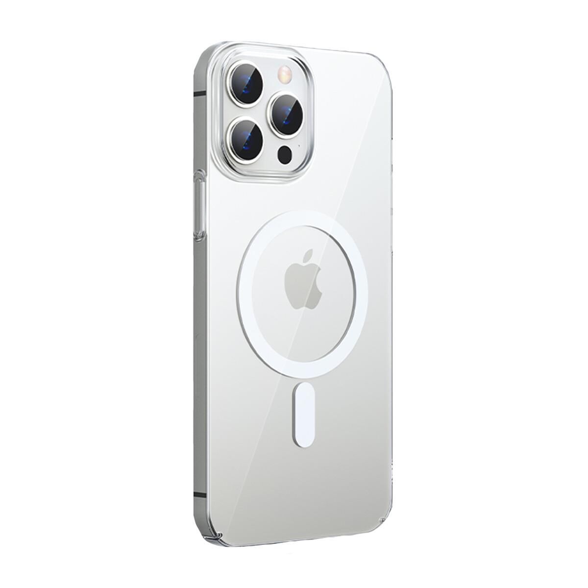 BİKAPAK MAGSLIM IPHONE 15 PRO ŞEFFAF KAPAK