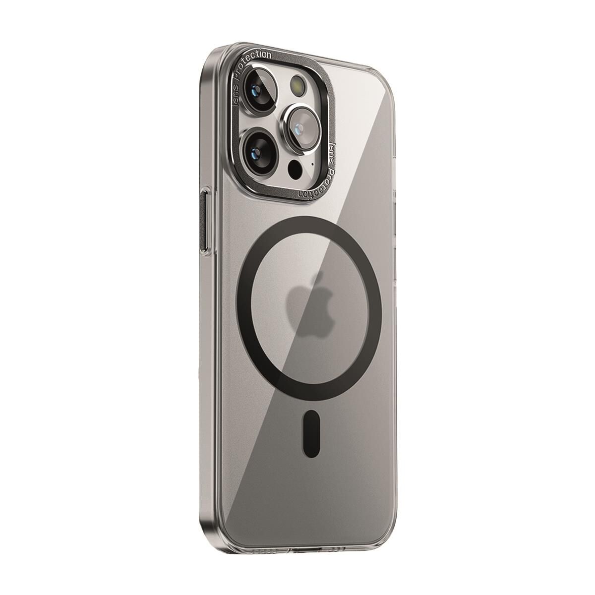 BİKAPAK MAGMIST IPHONE 14 PRO MAX SİYAH KAPAK