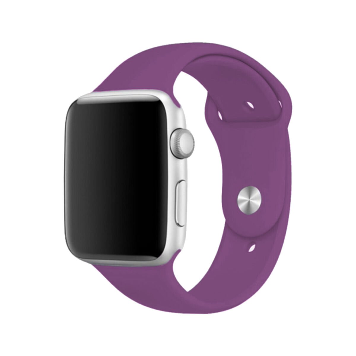 E2M CLASSIC SİLİKON APPLE WATCH KORDON 42-44-45-49MM MOR