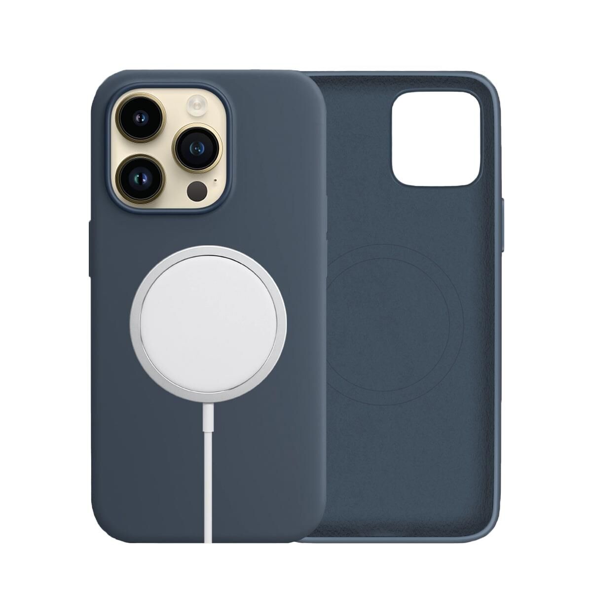 BİKAPAK MAGSENSE IPHONE 14 PRO MAX STORM BLUE KAPAK