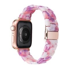 E2M Apple Watch 42-44mm KRD-25 Resin Açık Pembe Kordon