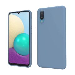 BİKAPAK ECO SENSE SAMSUNG A02 AÇIK MAVİ KAPAK