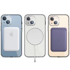 BİKAPAK MAGPRO IPHONE 14 PRO MAX DERÜN MOR KAPAK