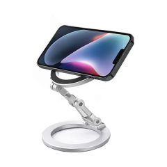 E2M ÇİFT MANYETİK TELEFON STANDI GÜMÜŞ