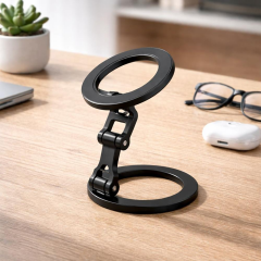 E2M ÇİFT MANYETİK TELEFON STANDI SİYAH