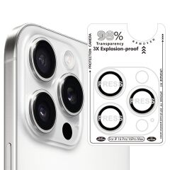 BİNANO IPHONE 17 PRO/17 PRO MAX 16 PRO/16 PRO MAX SAFİR SİLVER KAMERA KORUYUCU