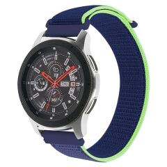 E2M Samsung Watch 22mm KRD-03 Hasır Deniz Mavisi Kordon