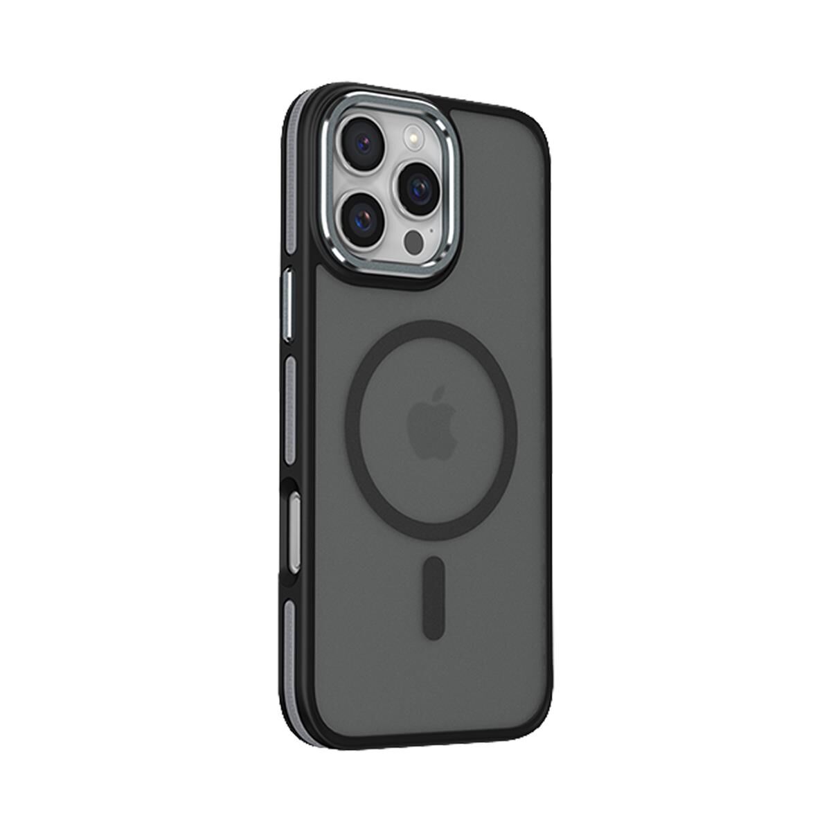 BİKAPAK MAGSTYLE IPHONE 16 PRO MAX SİYAH KAPAK