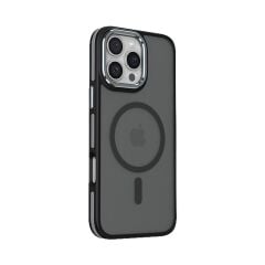 BİKAPAK MAGSTYLE IPHONE 16 PRO MAX SİYAH KAPAK