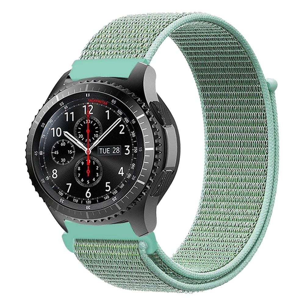 E2M Huawei Watch 20mm KRD-03 Hasır Yeşil Kordon