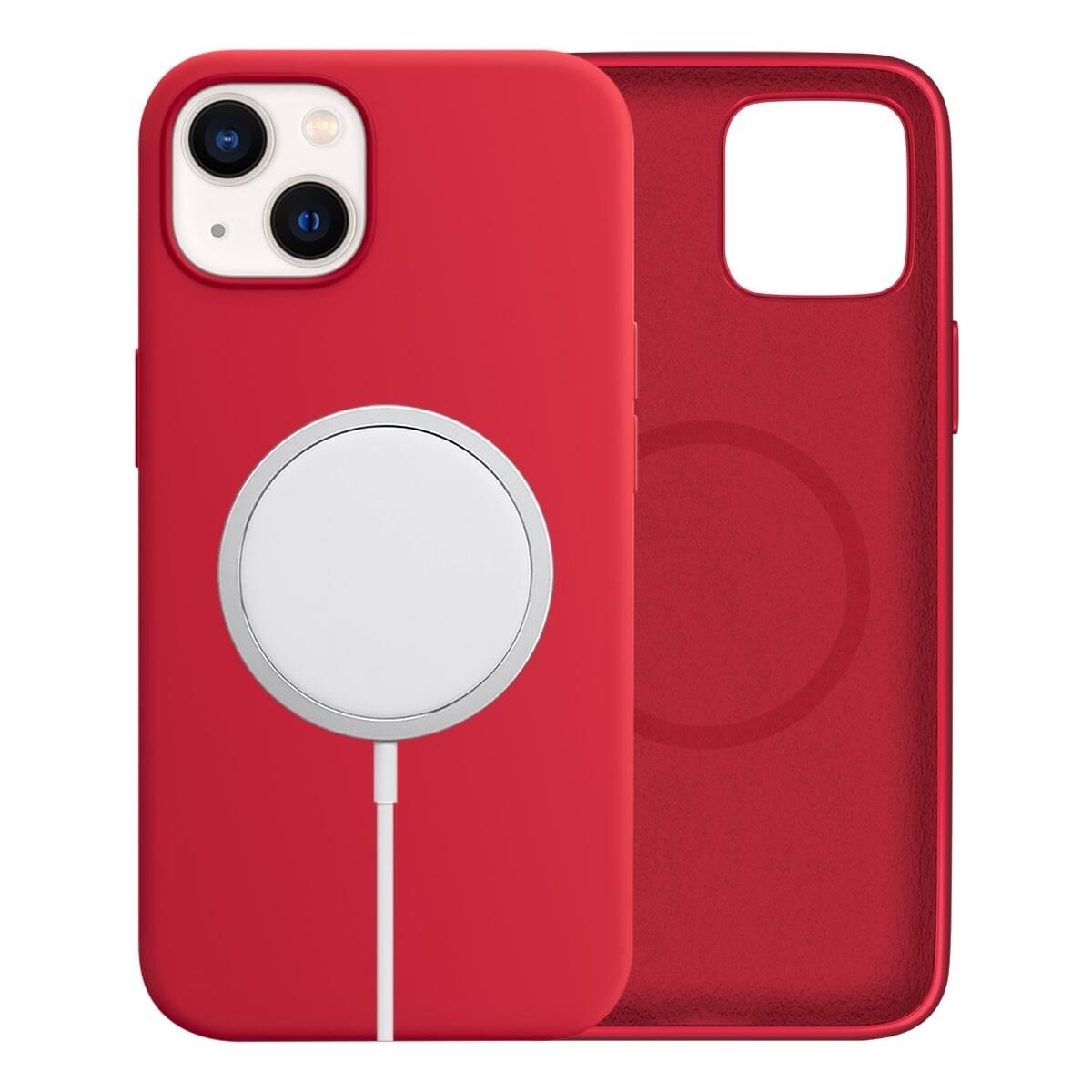 BİKAPAK MAGSENSE IPHONE 14 PLUS RED KAPAK