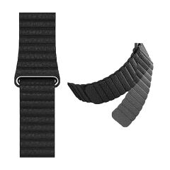 E2M APPLE WATCH 38-40-41MM KRD-06 DERİ BÜKME ÇİFT RENKLİ YILDIZ IŞIĞI KORDON