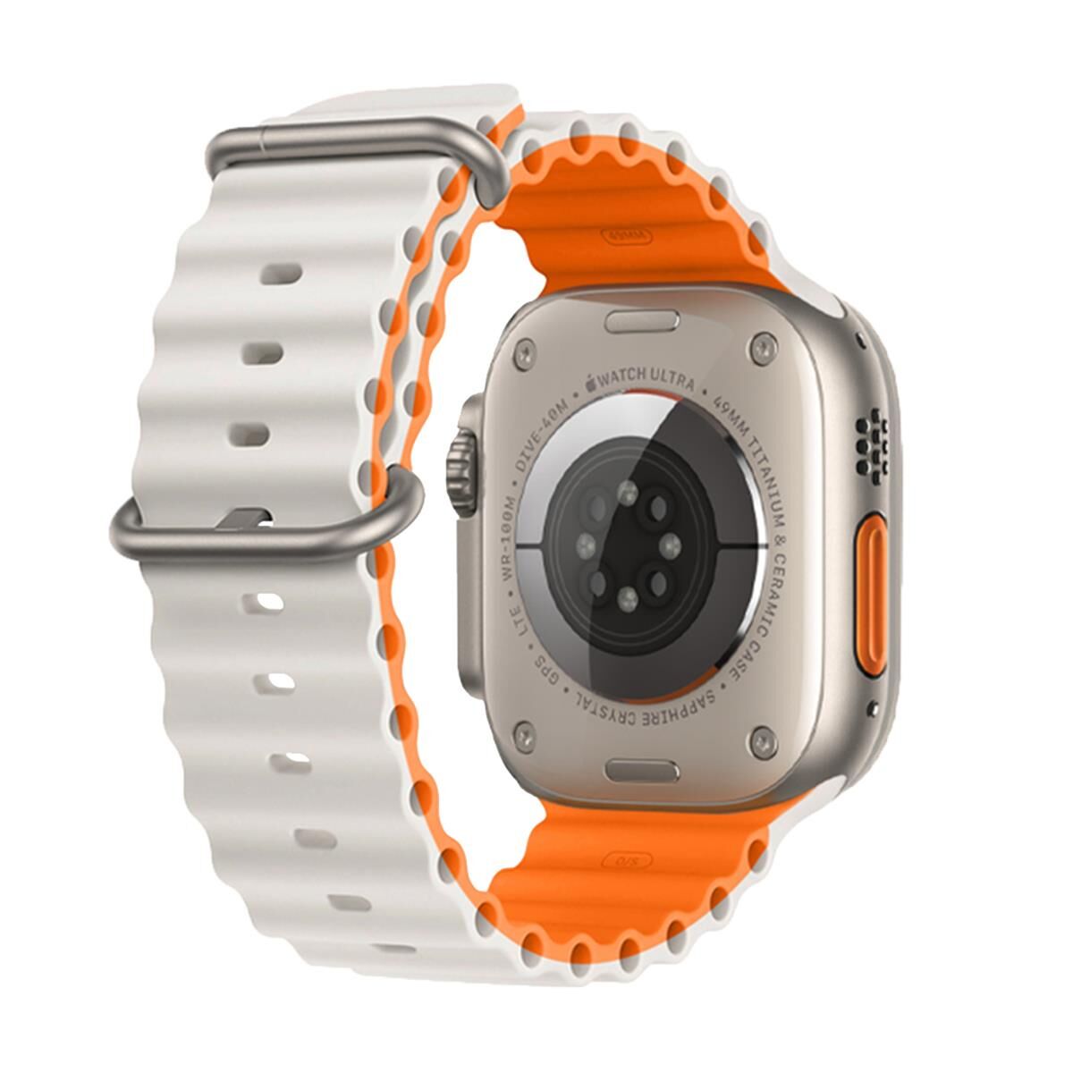 E2M APPLE WATCH 38-40-41MM KRD-28 OCEAN ÇİFT RENKLİ YILDIZ IŞIĞI KORDON
