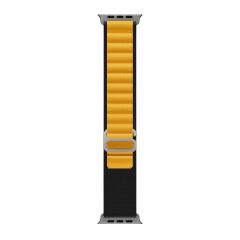 E2M APPLE WATCH 42-44-45-46-49MM KRD-26 ALPINE ÇİFT RENKLİ SARI KORDON