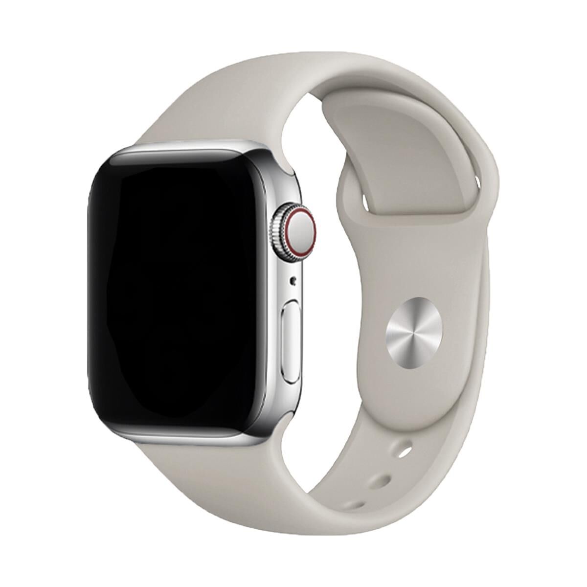 E2M CLASSIC SİLİKON APPLE WATCH KORDON 38-40-41MM GRİ